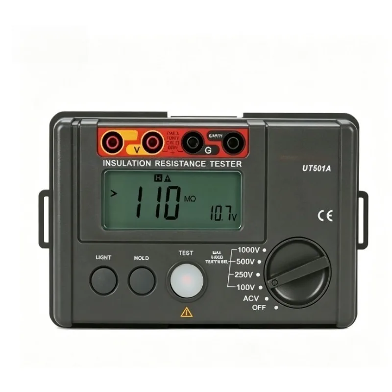 UT501A UT501C Digital Insulation Resistance Tester Megohmmeter High Voltage Auto Discharge For Motor Cable High Quality