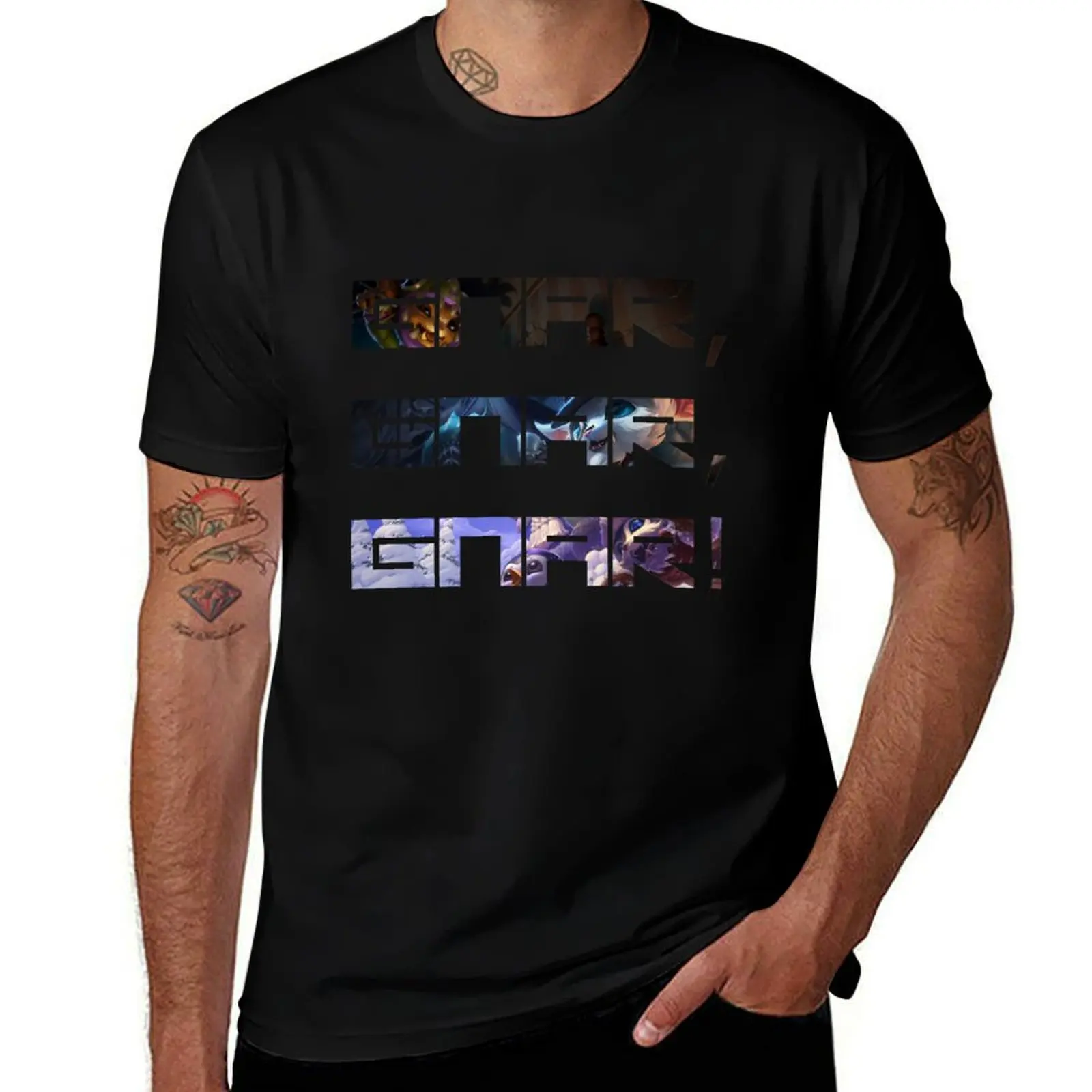 Gnar, Gnar, Gnar (Skins) T-Shirt Independence Day Short Sleeve T-Shirt