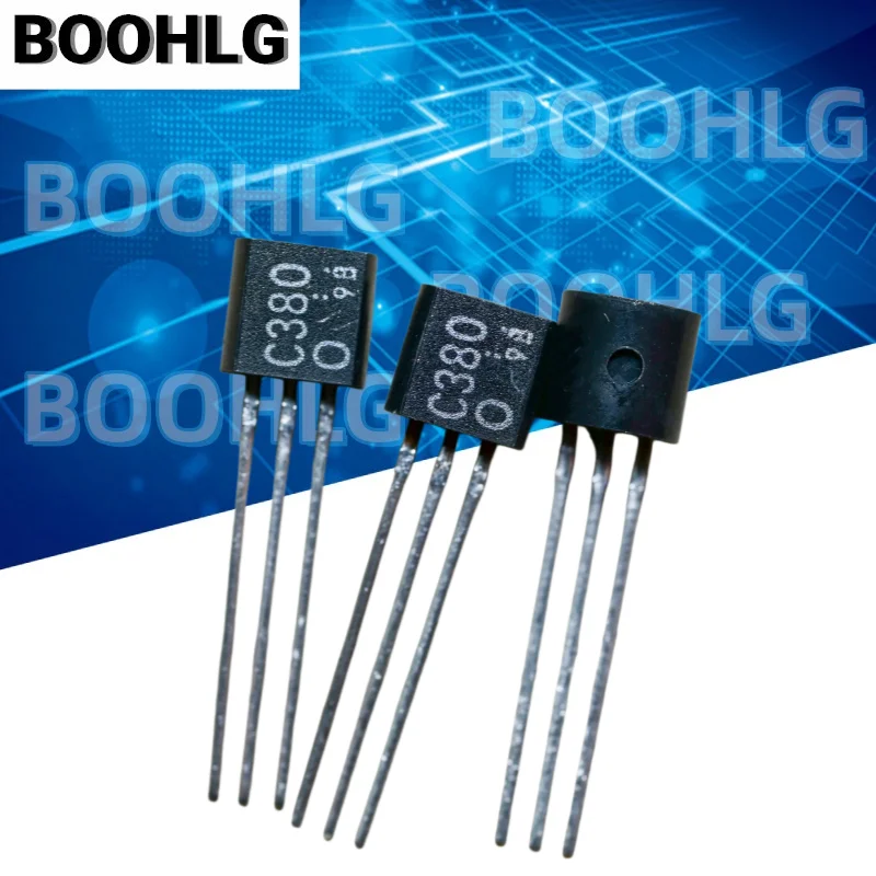New Original Imported 2SC380 O/Y Grade C380 TO-92 NPN Small Signal Amplifier Transistor