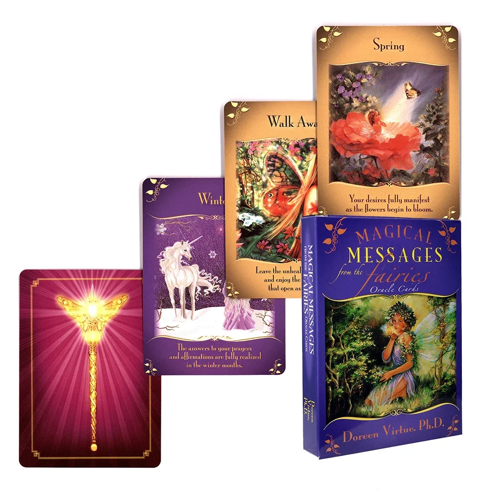 In 2022New Oracle Decks.Messages From The Fairies Oracle CardsSupport Wholesale Factory Made Doreen Virtue