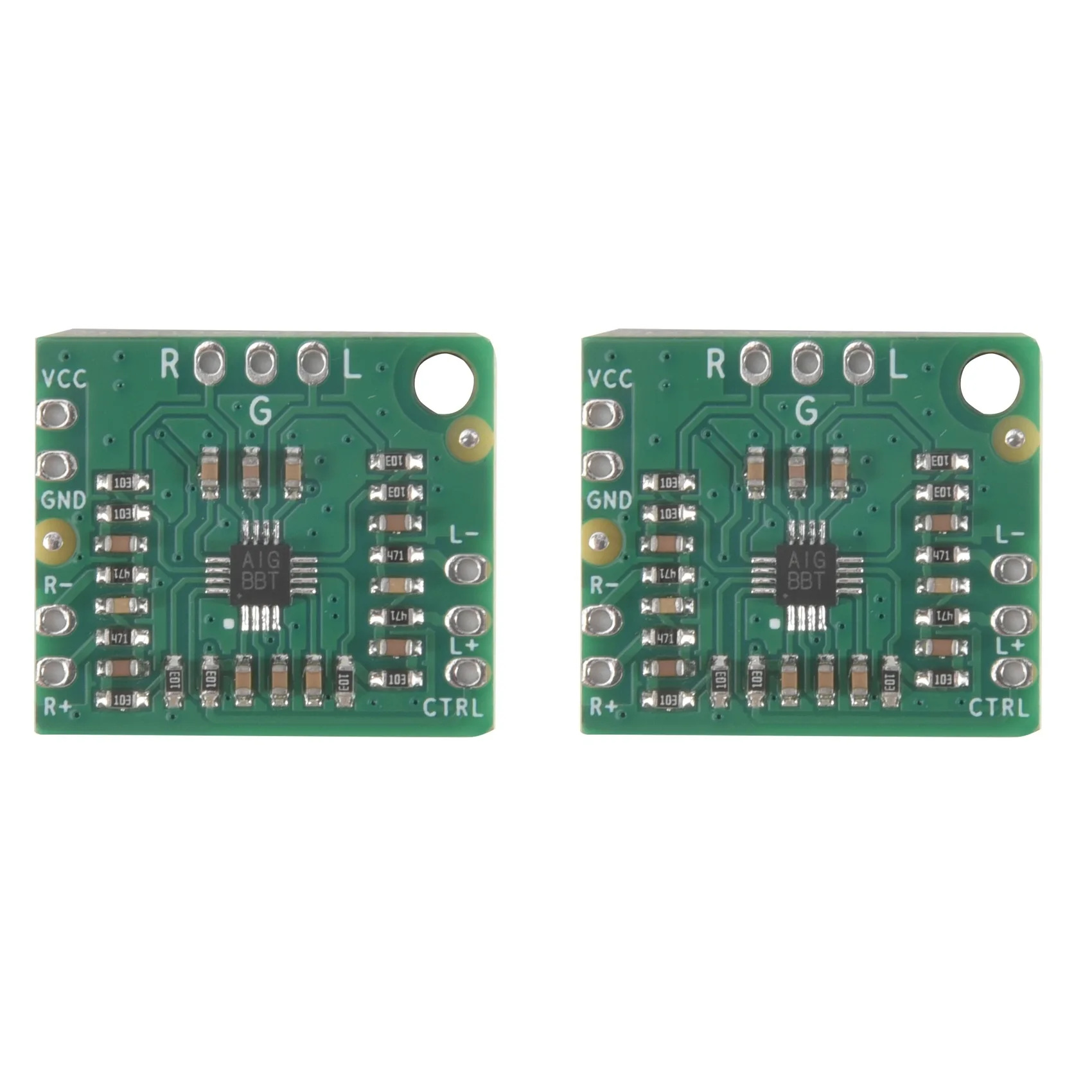 

A99E-2X Differential Turn Balance Single-Ended Output Ear Amplifier Hifi Amplifier Board MAX97220 Input 2.5-5.5V