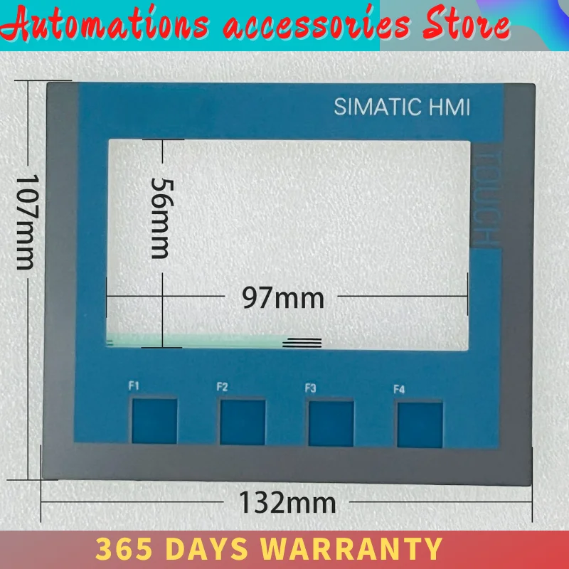 Touch Screen Panel Glass Digitizer for KTP400 Basic 6AV2123-2DB03-0AX0 6AV2 123-2DB03-0AX0 with Membrane Keypad Keyboard LCD