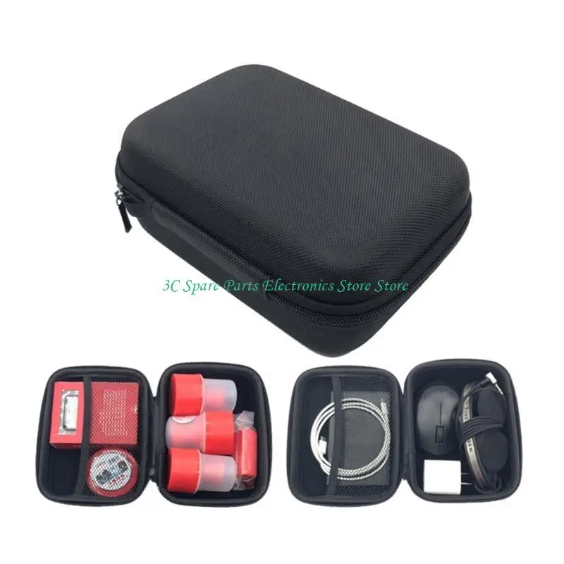SZ Hard Disk Case with Moisture Blocking Lining for Traveling Organizers Zipper Bag