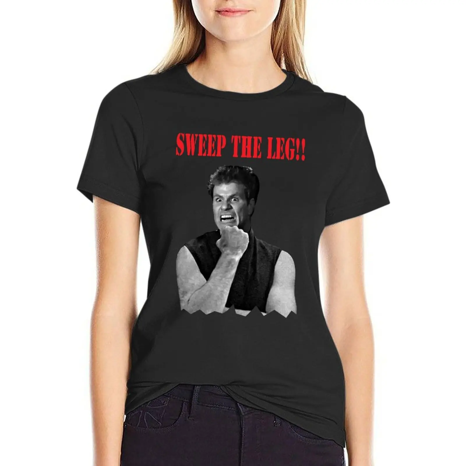 

Sweep the leg T-Shirt shirts graphic tees anime clothes t shirts for Women graphic