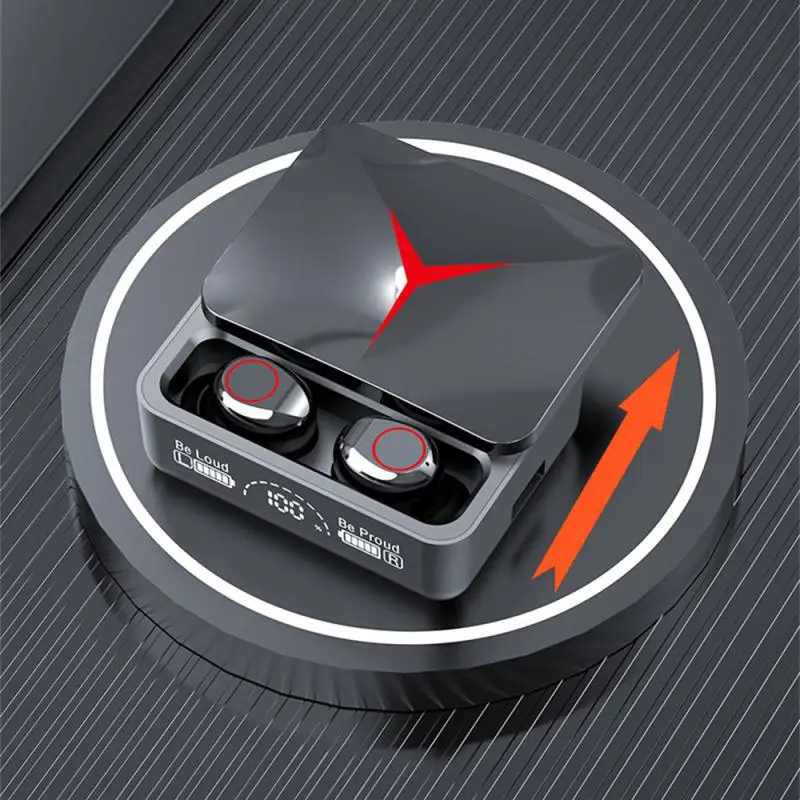 M90-auriculares inalámbricos TWS con Bluetooth, cascos deportivos con Control táctil, estéreo Hifi, para juegos, con micrófono para teléfono inteligente