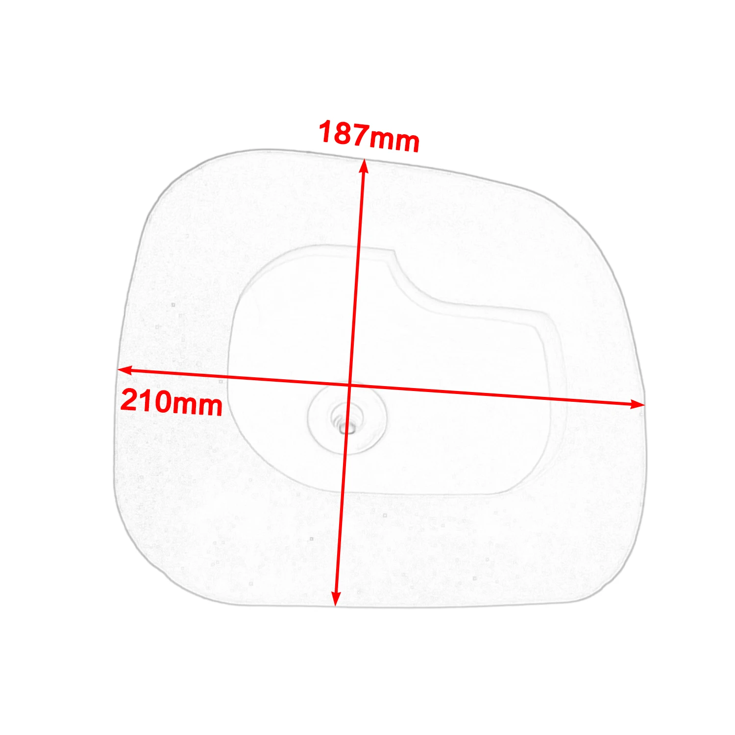 Motorcycle Air Filter Sponge For KAYO 250 K1 K2 Intake Cleaner Engine Element Protection Parts