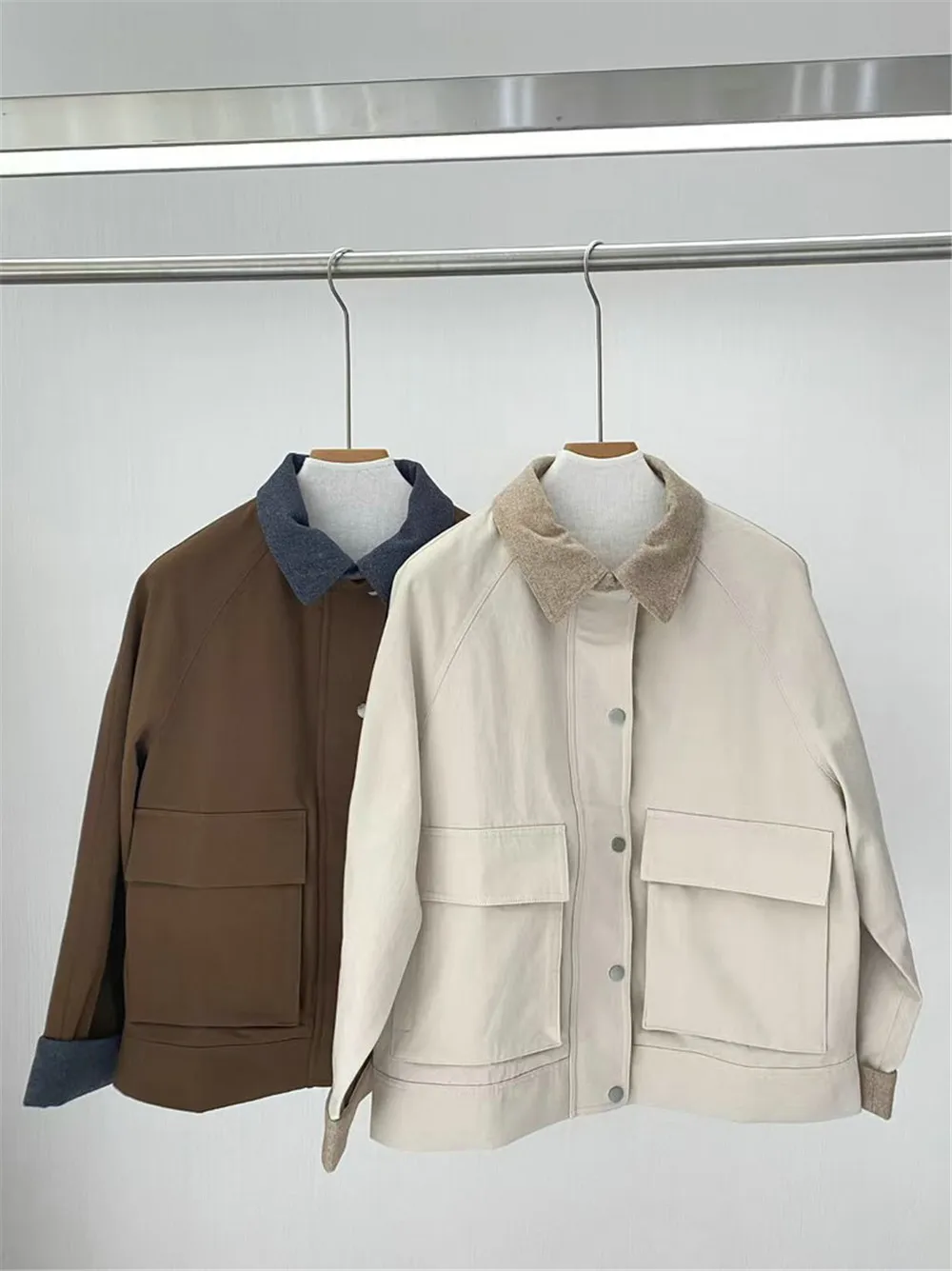 

25. Осень/зима, новый женский хлопковый повседневный кардиган в стиле ретро с лацканами