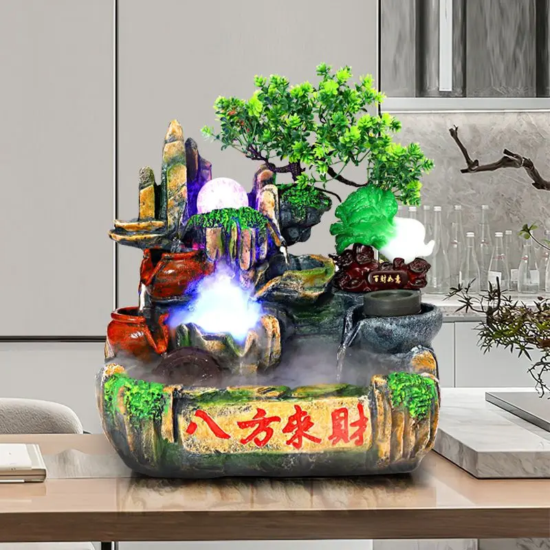 fontaine-de-bassin-a-cascade-decorative-d'interieur-humidificateur-d'air-roue-feng-shui-ornement-en-resine-haut-de-gamme-attirant-la-richesse