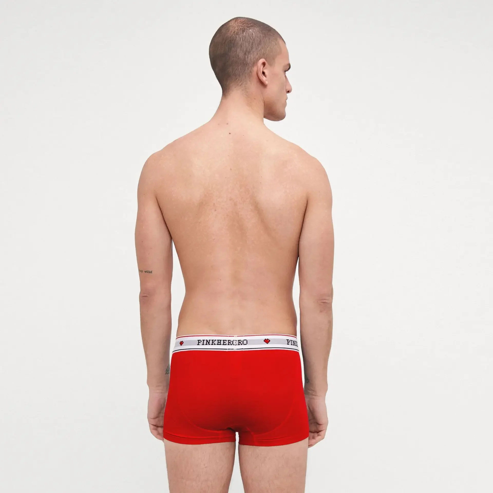 ملابس داخلية كلاسيكية للرجال بلون سادة من القطن قابلة للتنفس، ملابس داخلية، نمط مريح وخفيف الوزن #4