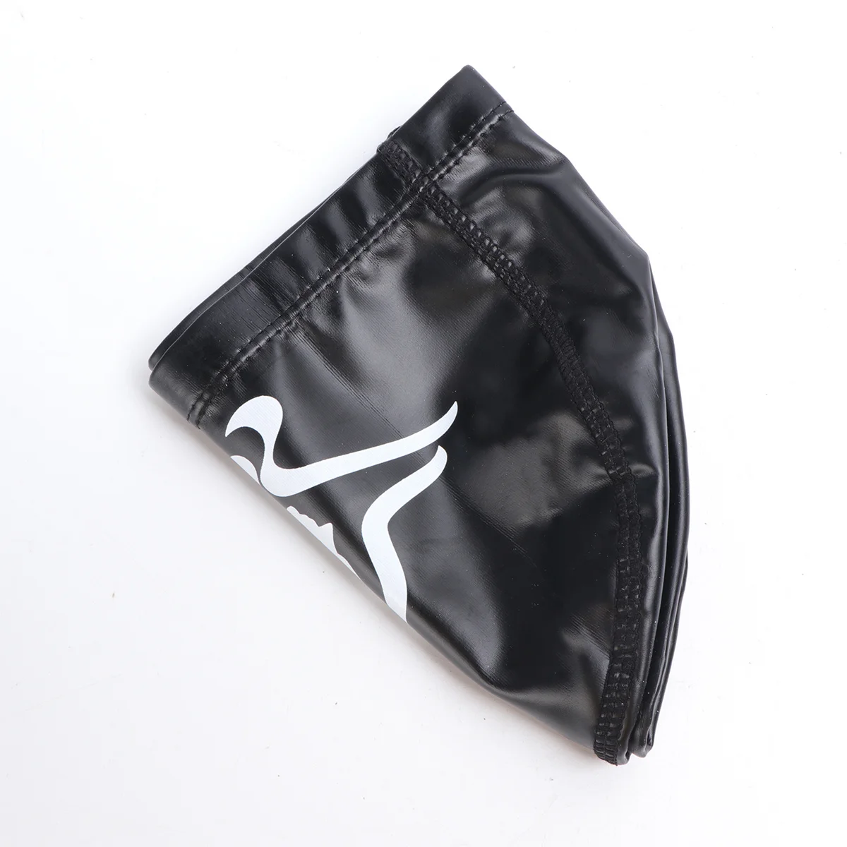 

1 Piece Sun Protection Swimming Cap Waterproof Elastic Swim Hat for Women Girls Lightweight Comfortable Swim Accessory Black