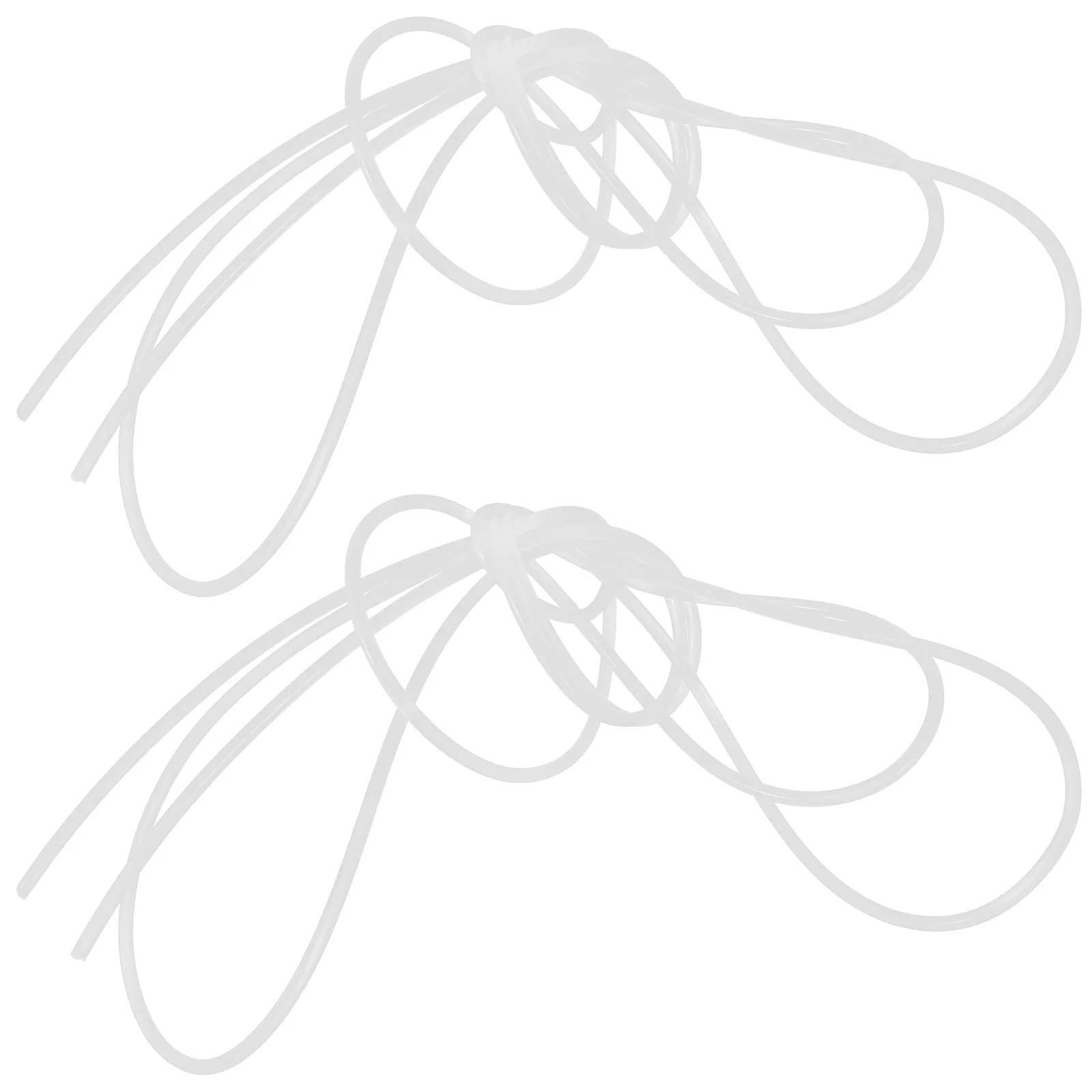 Rede de basquete para cesta de basquete, 2 peças, substituição, corda de rosqueamento, cabo de fixação de rede de nylon de alta resistência para redes de estrutura de basquete