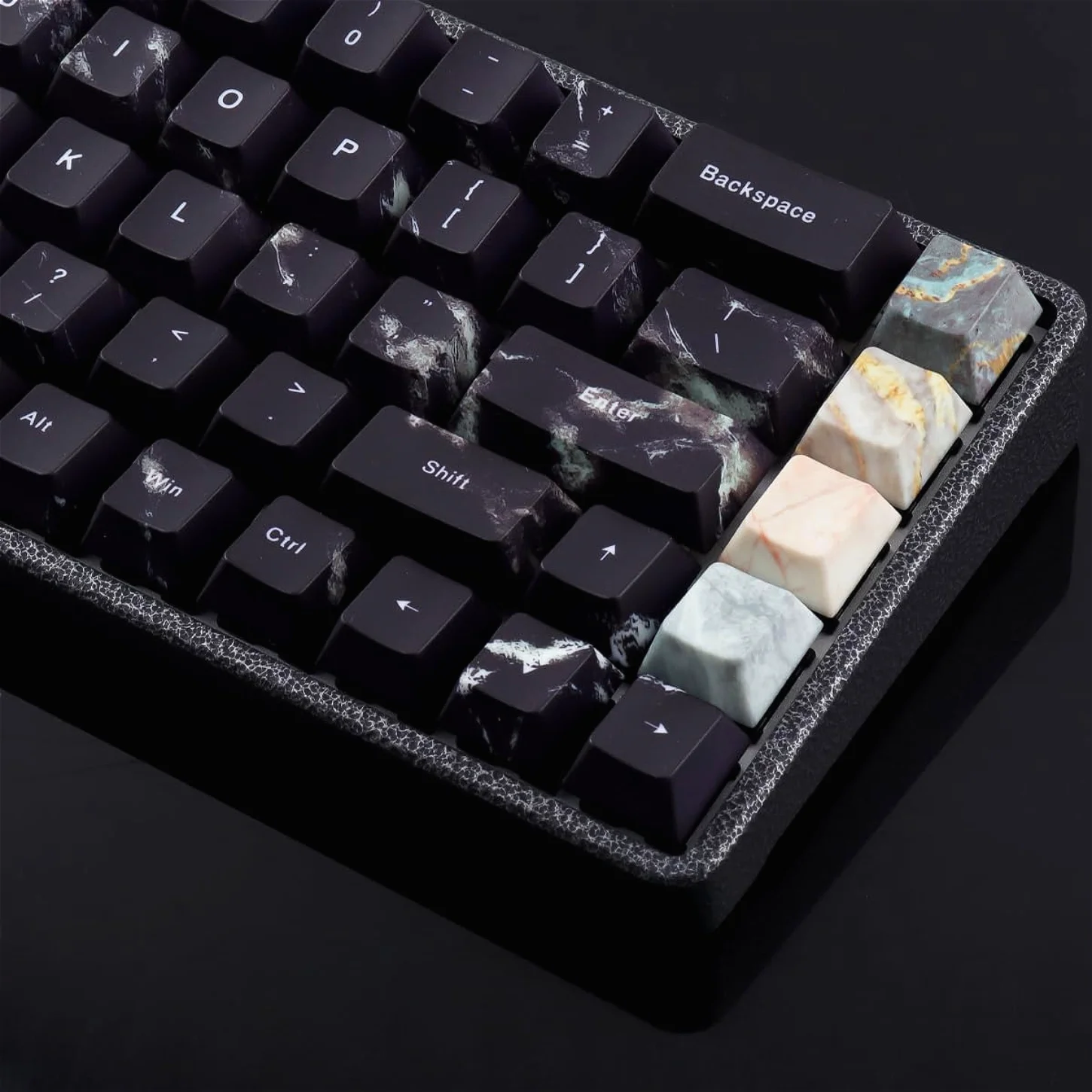 

Мраморный, креативный и персонализированный колпачок Cherry Keycap PBT 130, по индивидуальному заказу для механических клавиатур 60/84/98/108