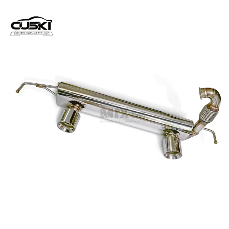 High Flow Catback exhaust system Applicable to intelligent SMART W453 0.9T/1.0L 2015-2023 Stainless Steel Car Accessorion