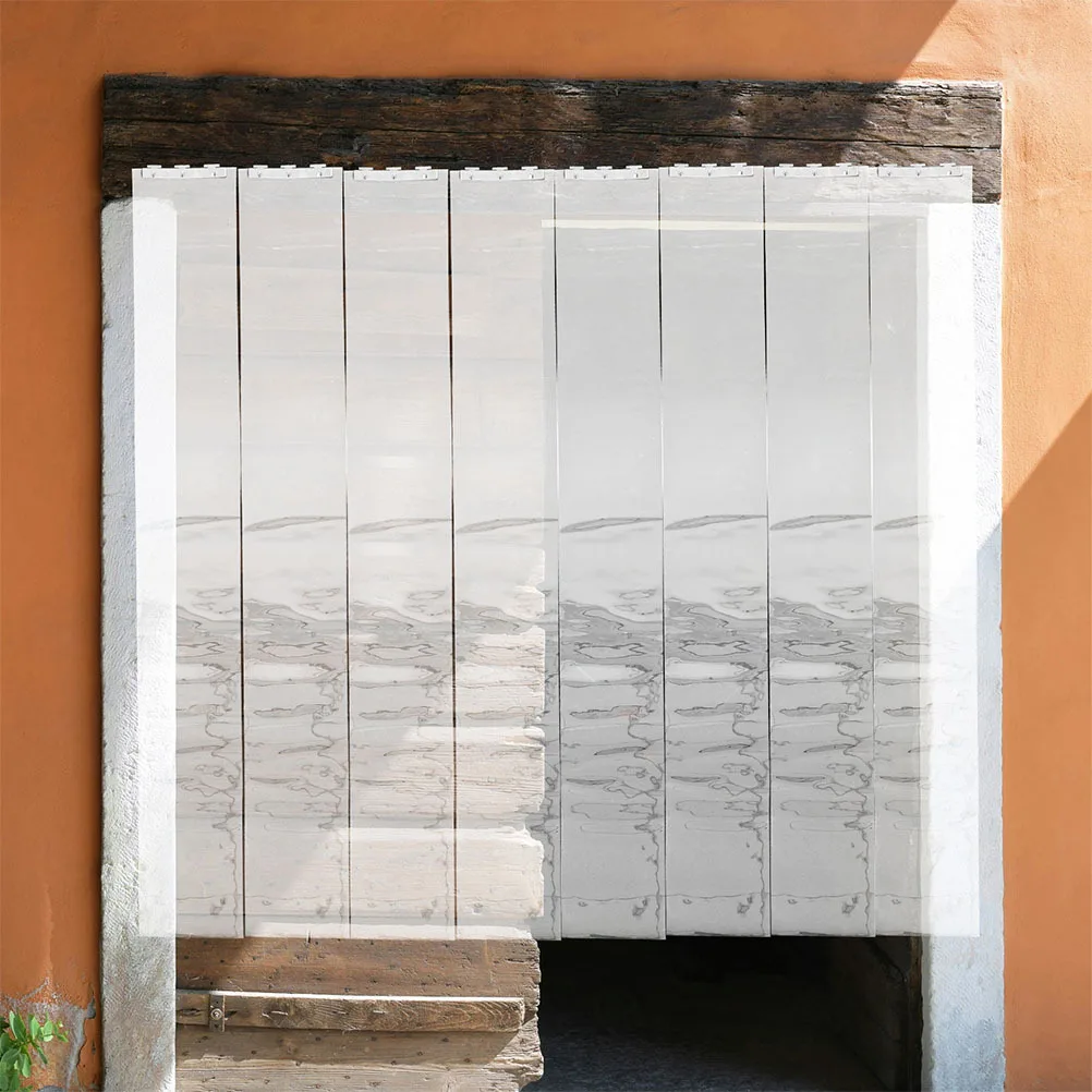

Winter Strip Curtain Transparent 1.7m Windproof Door Curtain Clear Warm Insulation Partition for