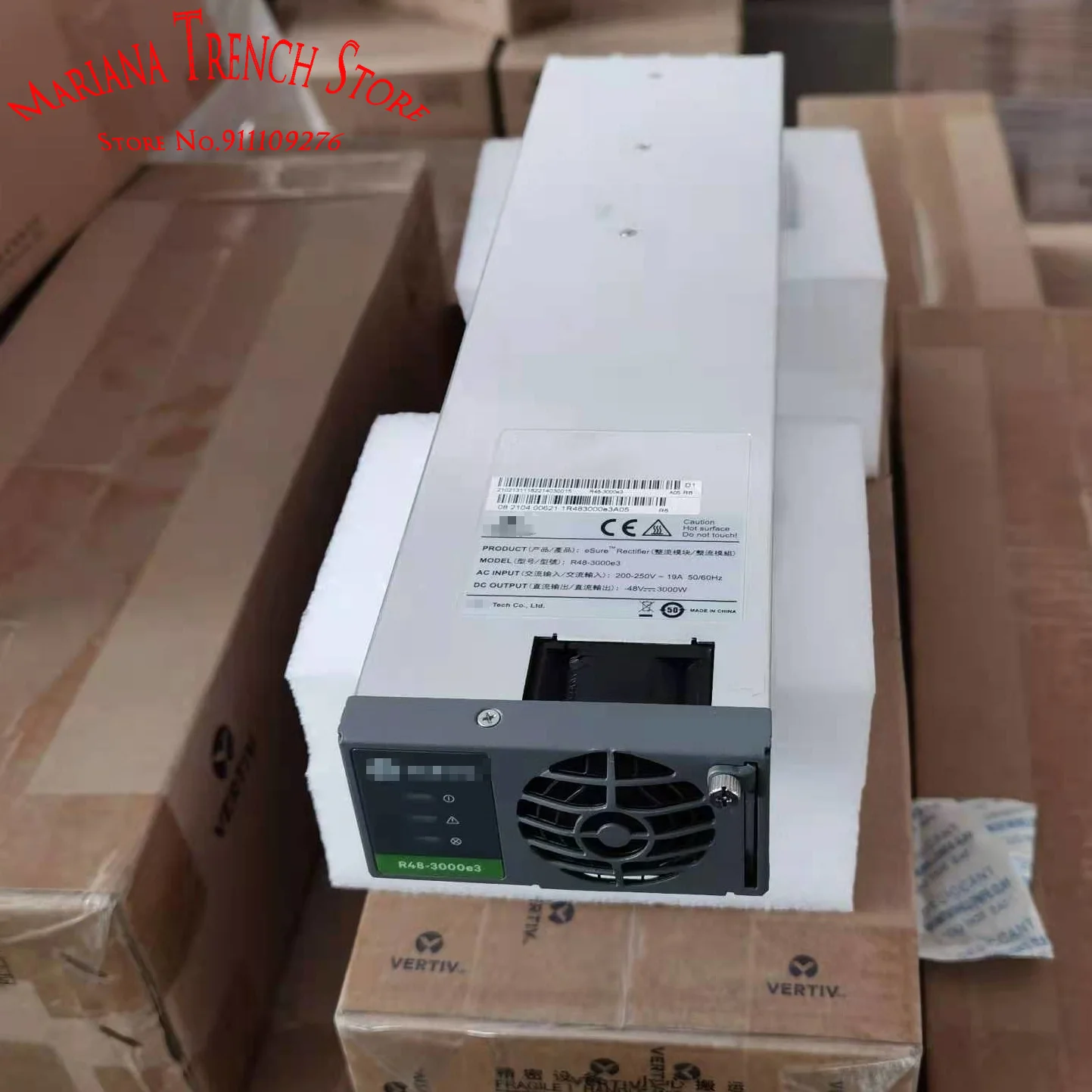 R48-3000e3 for VERTIV High Efficiency eSure Rectifier -48V DC 3000W