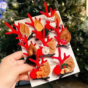 Geburtsgeweihhaarklammern, Haarnadel, Festivals, Stirnbänder, Kiefernkegel, Ball, Kopfbedeckungen für Erwachsene, Haarzubehör 6 Hauptverkaufskegelohr - №1