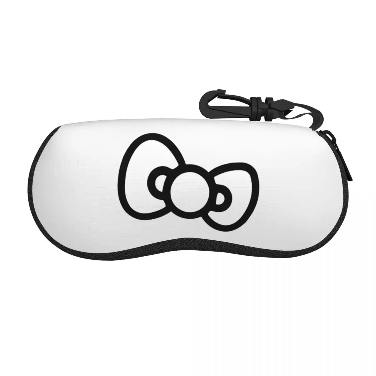 Hello Kitty Wearing Glasses Glasses Case Cover Print Sunglasses Case Vintage Pocket Eyeglass Cases Male Female Eyewear Accessory