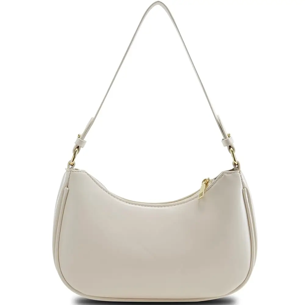 

Женская сумка через плечо в стиле Y2K, модная сумка-хобо, клатч из веганской кожи с 2 регулируемыми съемными ремнями