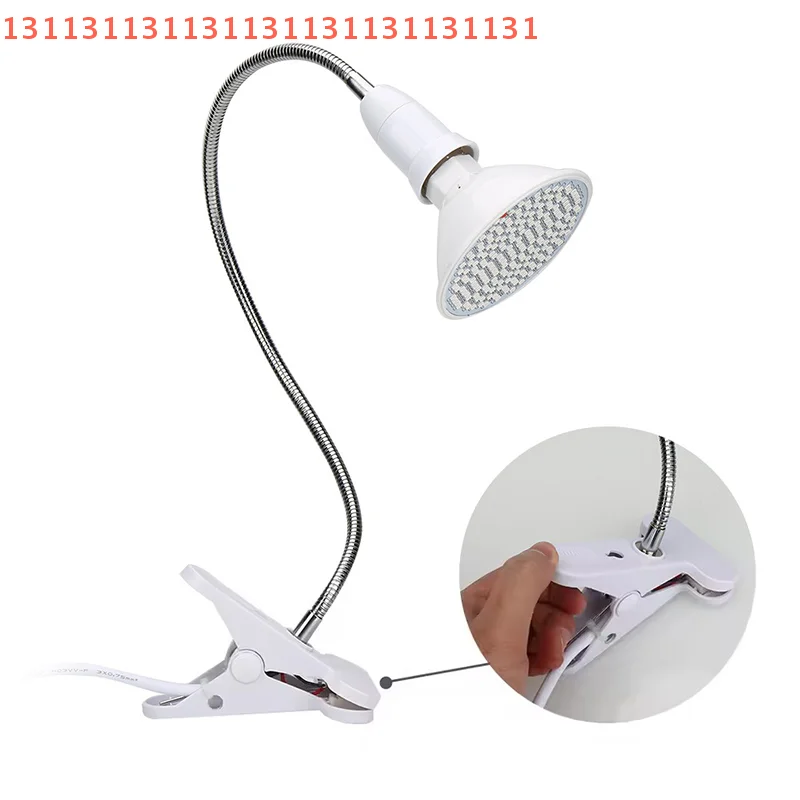 

Терапевтическая лампа красного света с зажимом для лампы, светодиодная лампа 660 нм, красная и 850 нм, комбинированное терапевтическое устройство для ухода за кожей, облегчение боли