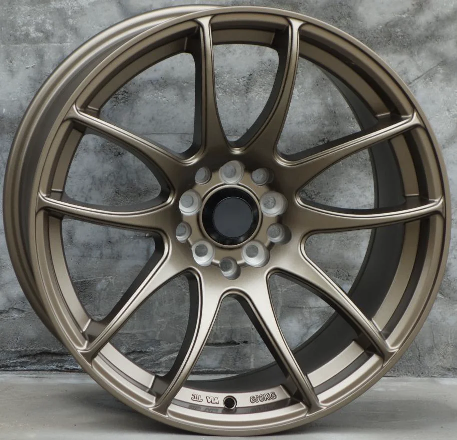 Bronze 17 18 Inch 4x100 4x114.3 5x100 5x114.3 Car Rims Alloy Wheel Fit For Mazda 8 MX-3 MX-5 RX-8 CX9 CX5 Honda Accord Civic