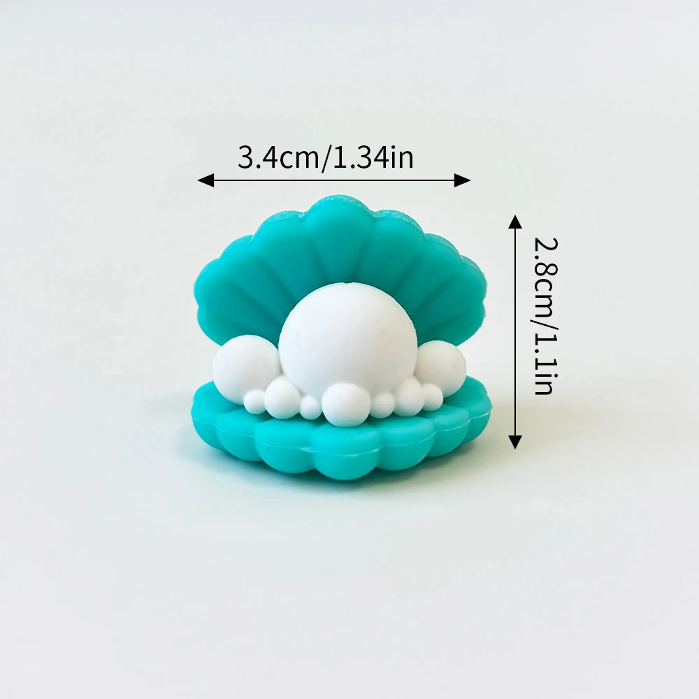 Meerjungfrau Kuchen Topper Regenbogen Schwanz Shell Schloss Tisch Ornamente Prinzessin Mädchen Baby Party Liefert Seestern Auto Kuchen Dekorationen – Detail 16
