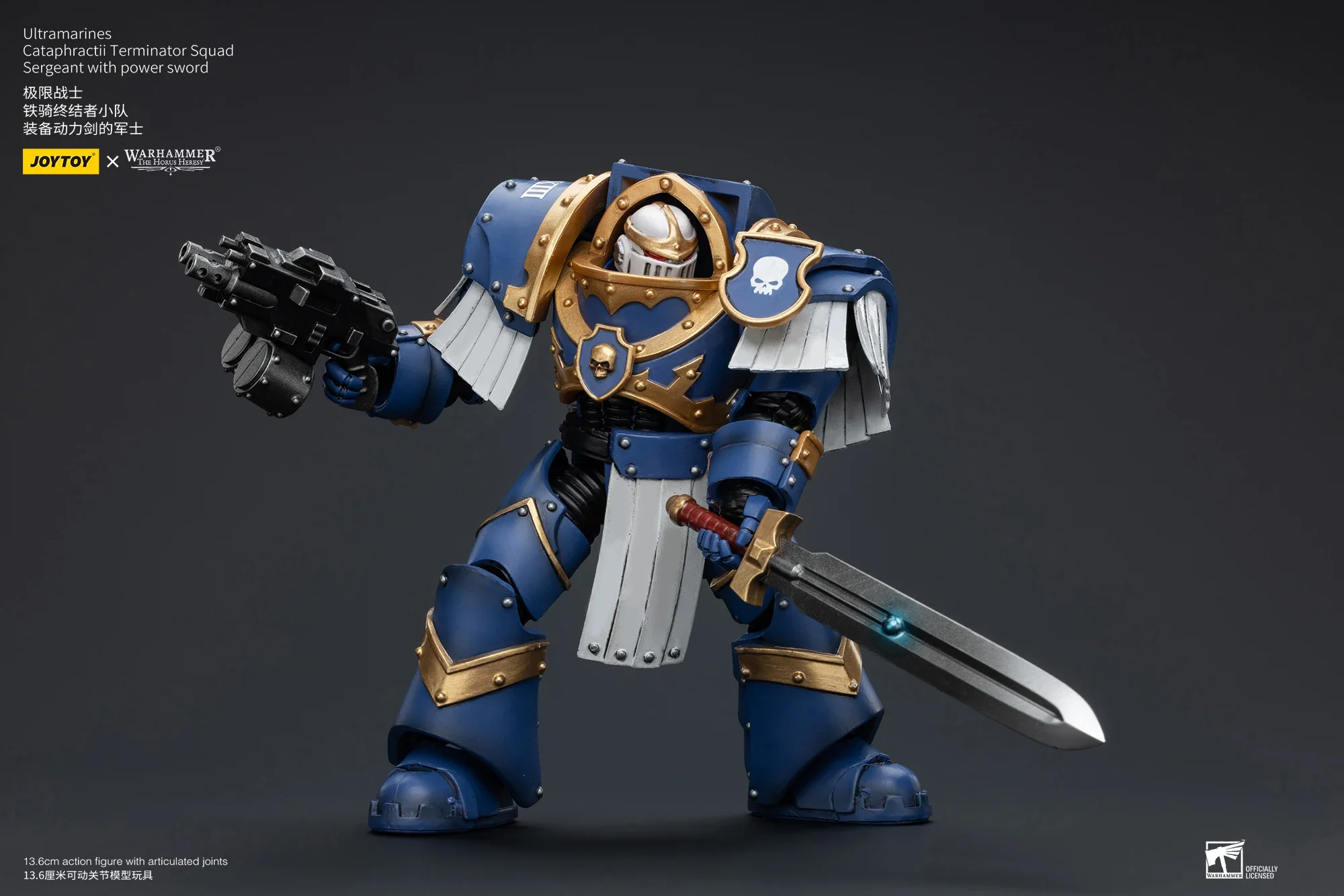 JOYTOY 1/18 Action Figure The Horus Heresy Ultramarines Cataphractii Terminator Squad Anime Model Toy