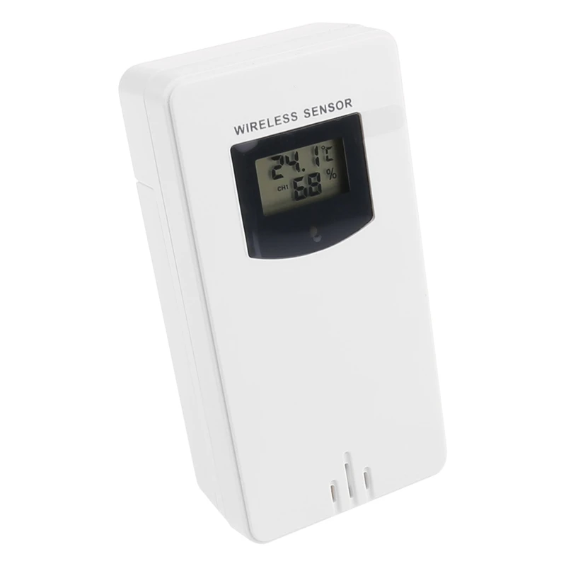 Wireless Outdoor Sensor Indoor Transmitter Temperature Humidity Meter Hygrometer Thermometer For FanJu Weather Station