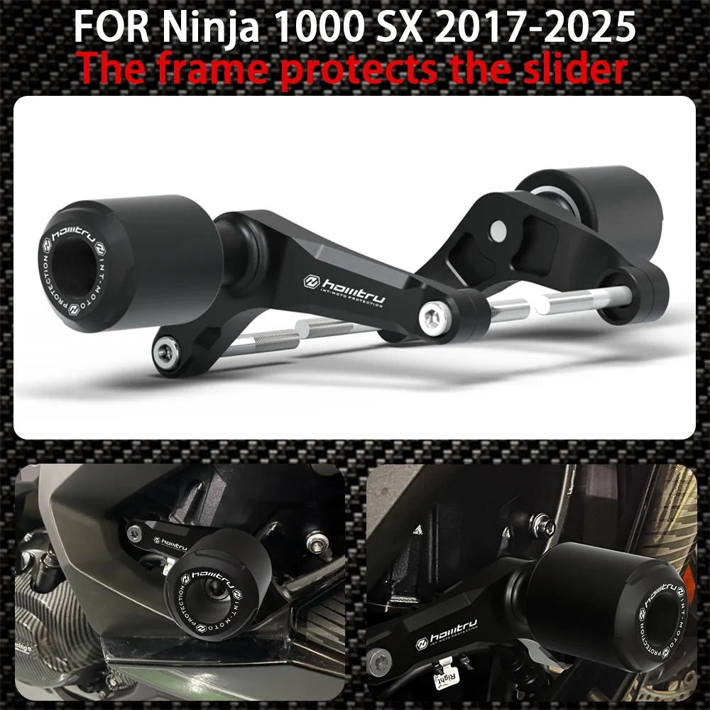 

Для Kawasaki Ninja 1000SX 1000 SX 2025 2017-2024 мотоциклетная защитная рамка от падения, слайдер, обтекатель, защита от ударов