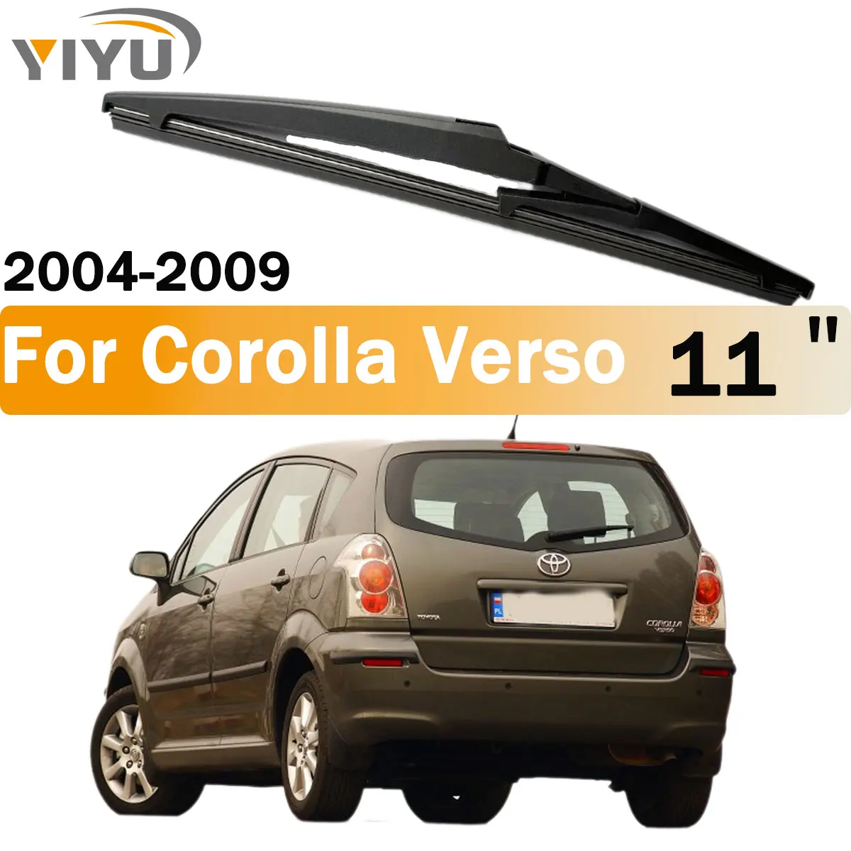 

11" Rear Wiper Blade For Toyota Corolla Verso 2004-2009 Windshield Windscreen Rear Wiper Blade Car Accessories
