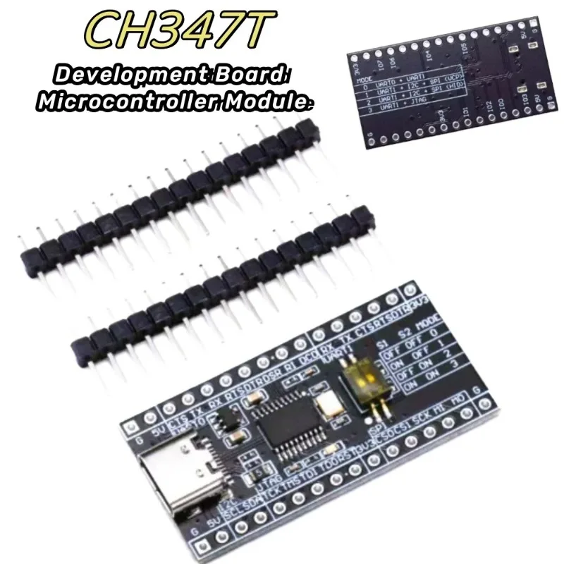 

CH347T CH347 Development Board Module USB2.0 High Speed USB to UART I2C SPI JTAG GPIO Open Source USB-HS-Bridge