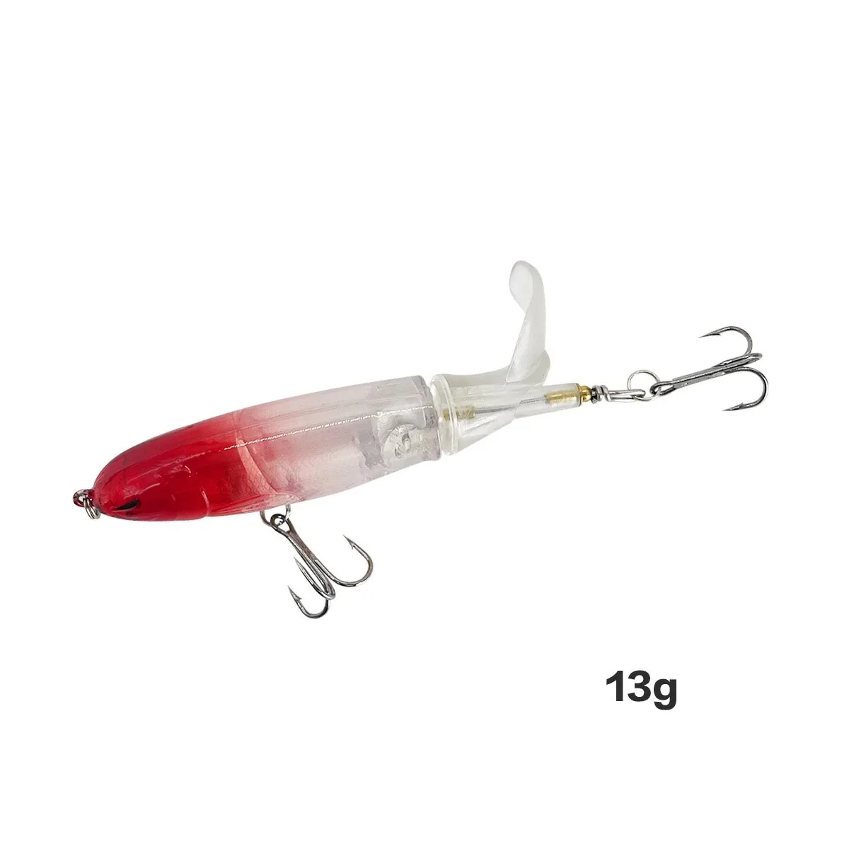 13G/15G/35G Topwater Visaas Kanjer Popper Kunstmatige Aas Harde Plopper Zacht Roterende Staart Visgerei Aas