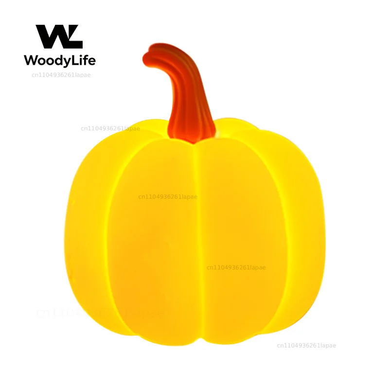 Creative Portable Pumpkin Desk Lamp Bedroom Atmosphere Bedside Night Light Medieval Living Room Sofa Light