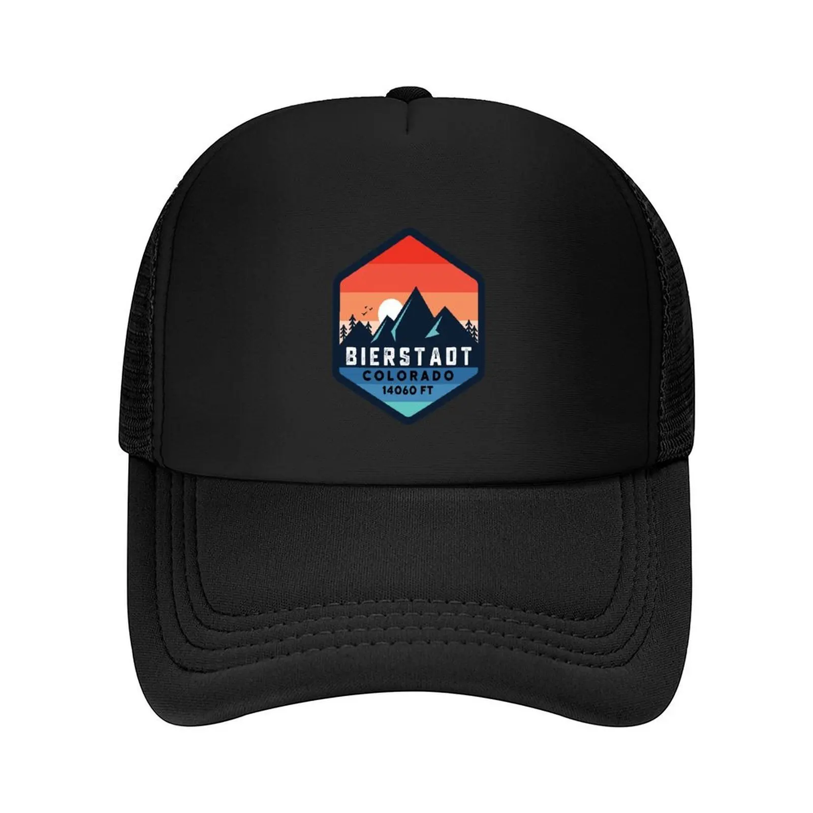 

Mount Bierstadt mountain colorado Baseball Cap Luxury Hat Kids Hat Beach Bag sun caps Men Hats Women's
