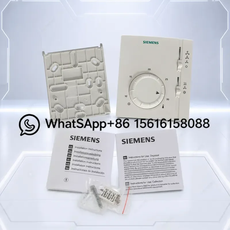 RAB11.1 RAB10.1 Mechanical Thermostat for Fan Coil Unit Central Air Conditioning Switch Panel HVAC Temperature Controller