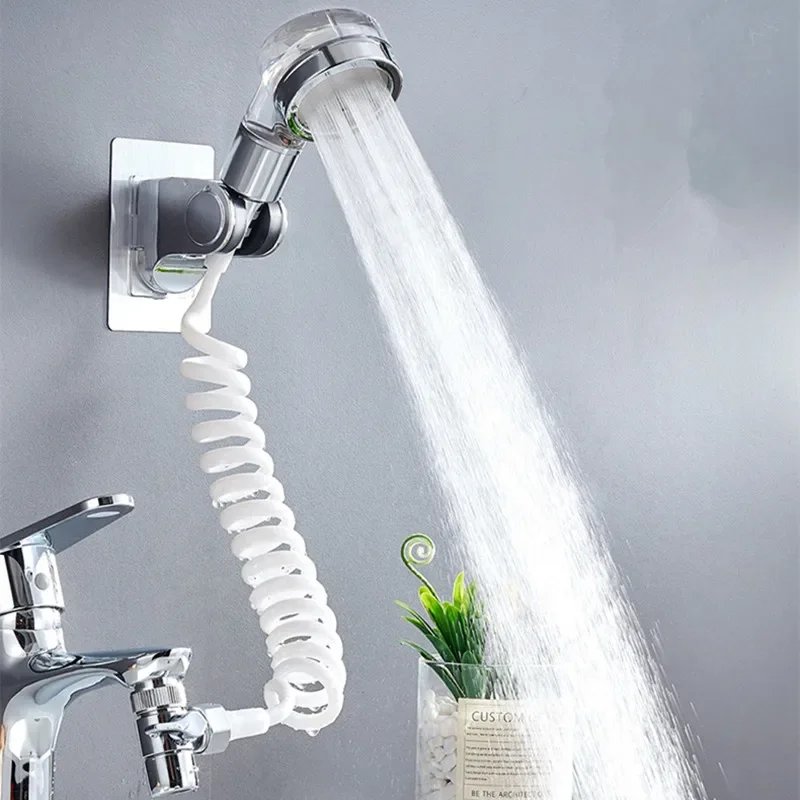 Faucet External Shower Hand Toilet Faucet Filter Flexible Small Nozzle Suit Wash Hair House Artifact Shower