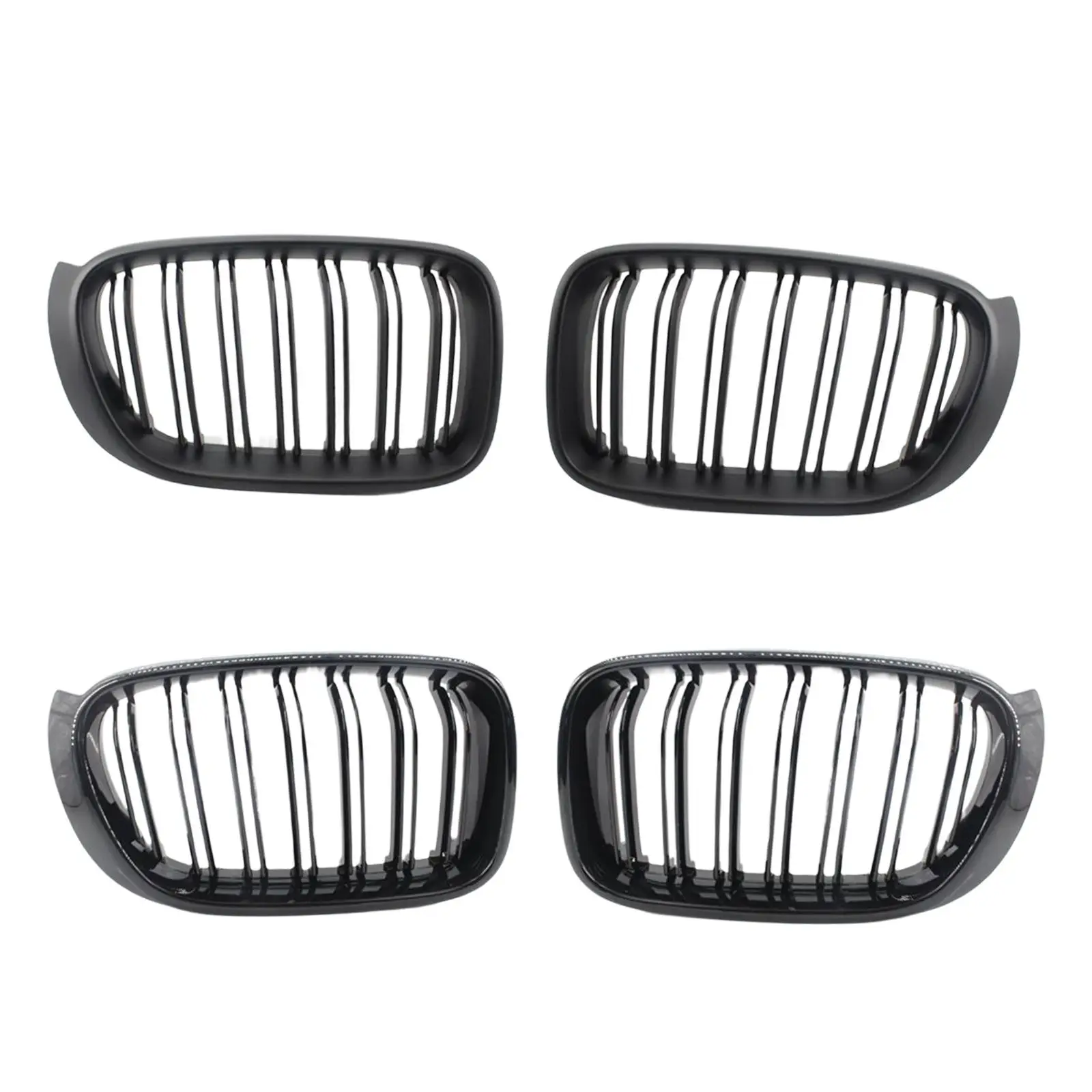 

Front Kidney Grilles 51117338571 51137367422 51117338572 for x3 F25 x4 F26 Grille, Left and Right Side