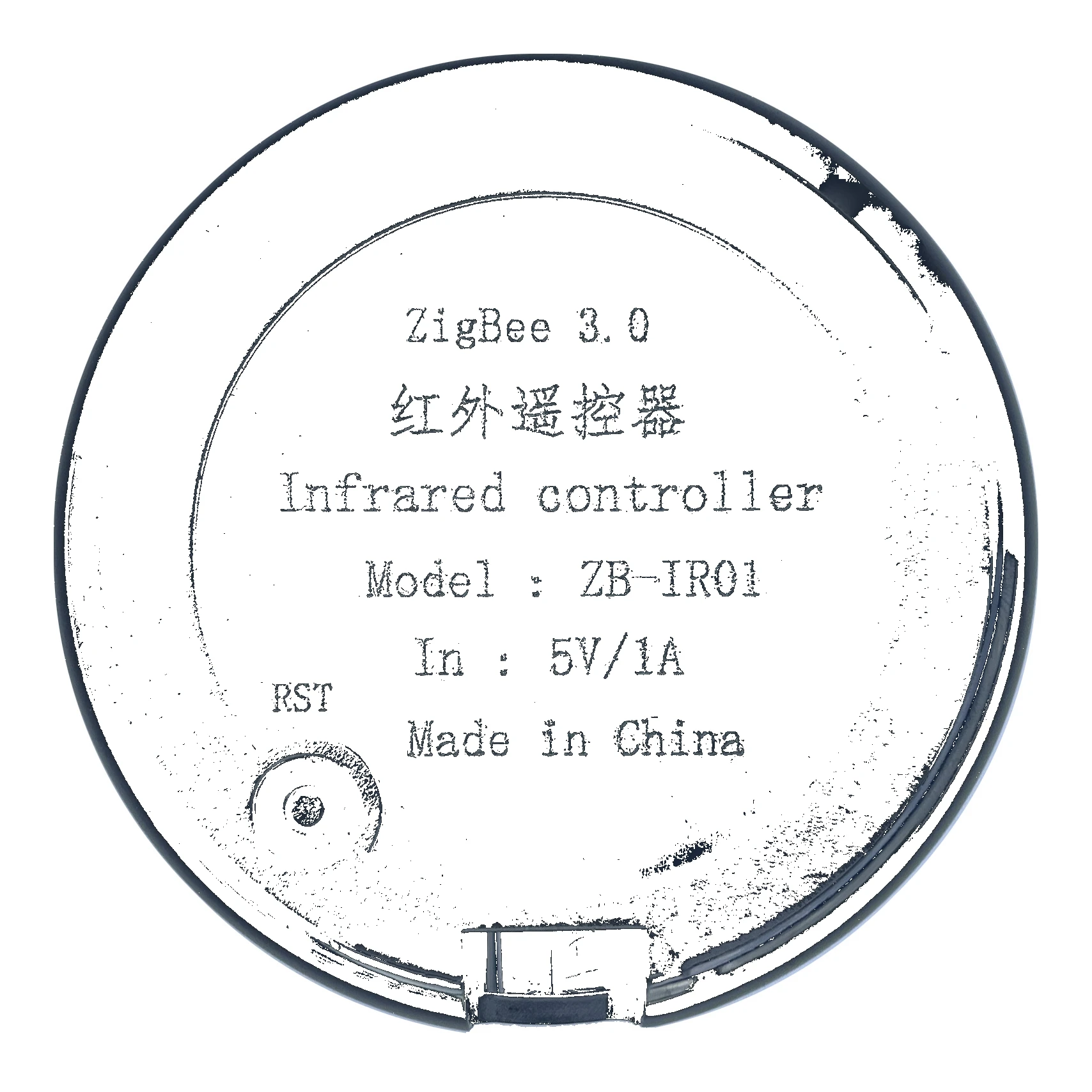 easyiot ZB-IR01 ZigBee 3.0 infrared controller commercially  Local infrared code libraries provides ZCL protocol zigbee2MQTT