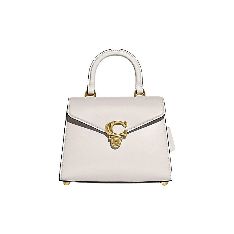COACH Sammy Cow Leather Handbags Medium Women's White CH723-B4HA