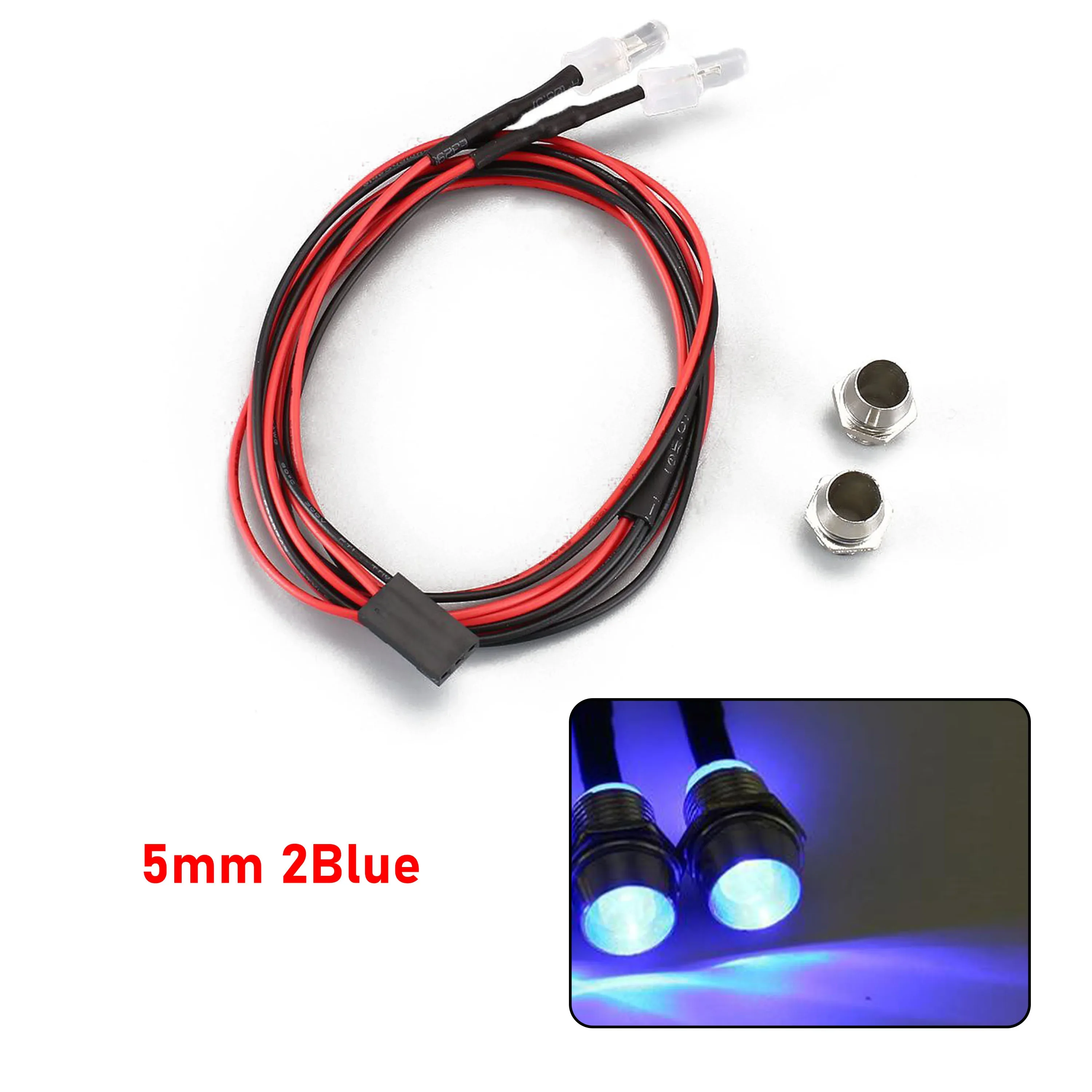 RC LED Licht Kit Scheinwerfer für 1/10 1/8 1/12 RC Auto Lkw Crawler Drift Auto Scheinwerfer Rücklicht TRAXXAS HSP HPI MN99 MN90 Wltoys