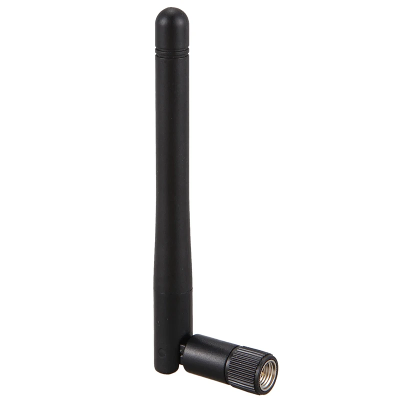 RISE-5X 433Mhz Antenna 3Dbi GSM RP-SMA Plug Rubber Waterproof Lorawan Antenna + IPX To SMA Small Cable Extension