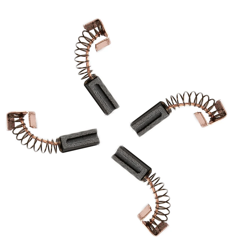 2 Pairs of Carbon Brushes for Electric Grinders Compatible with G720 and WS125 Dimensions 12x8x5mm for Replacements