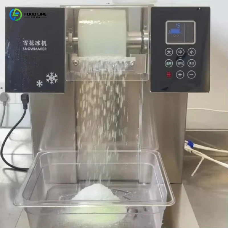FL Commercial Snowflake Ice Shaver Machine Bingsu Machine Snow Ice Making for Dessert Shop Wholesaled