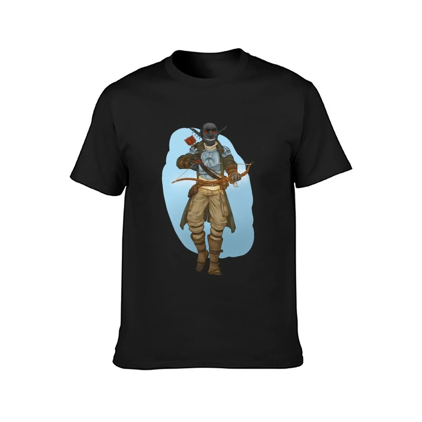 Grizzop and Bow - RQG T-Shirt anime oversizeds customizeds mens graphic t-shirts big and tall