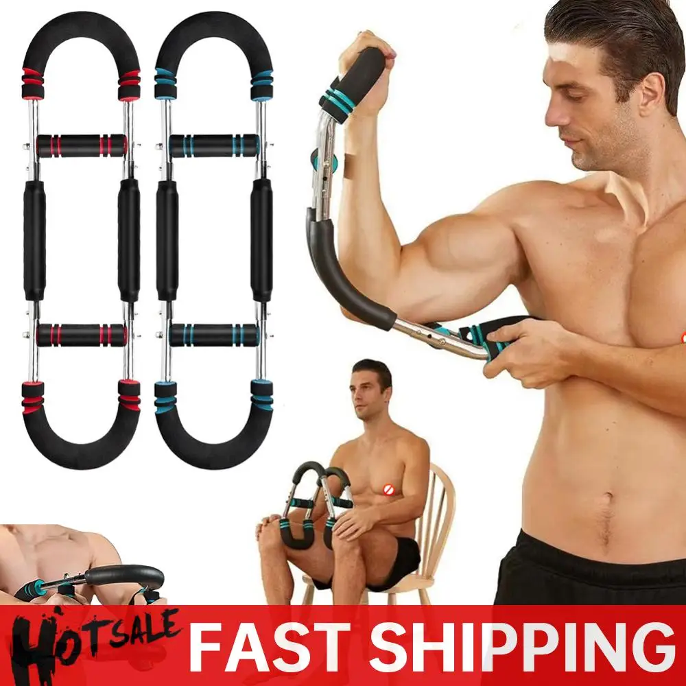 

Twister Arm Trainer Adjustable Arm Trainer Detachable U-Shaped Power Twist Arm Trainer Spring Resistance Home Fitness Equipment