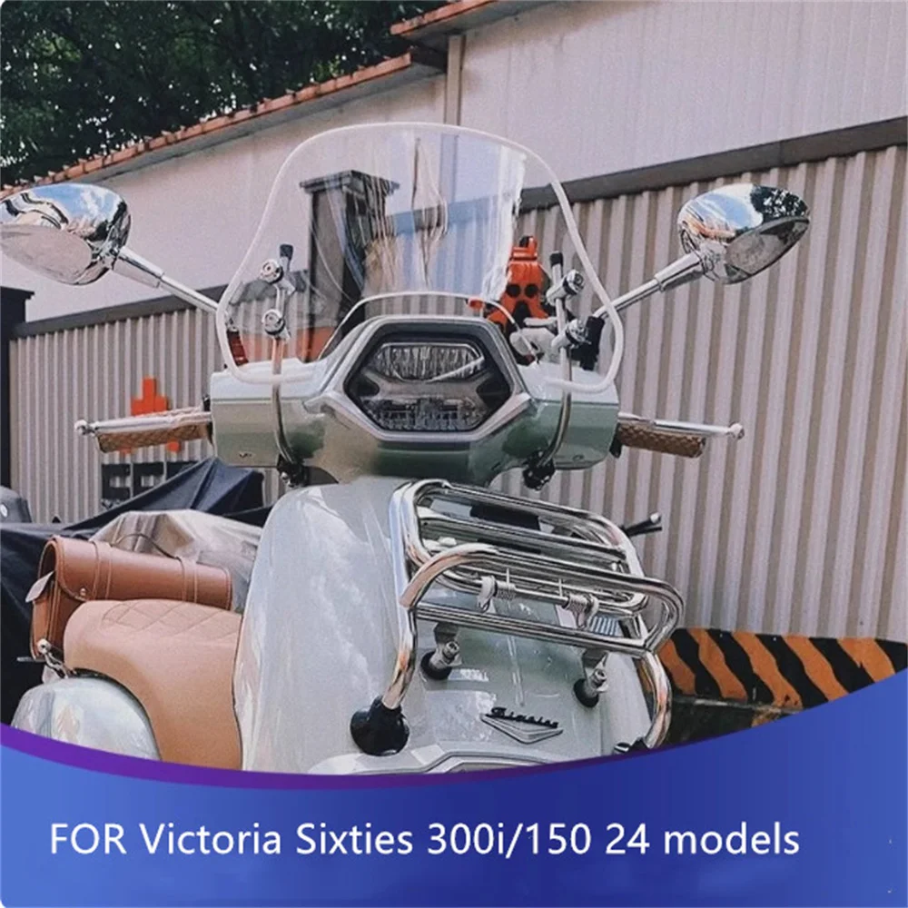 FOR Victoria Sixties 300 Sixties 150 Sixties 250 Modified windshield front windshield windshield mirror 2023 and 2024 models