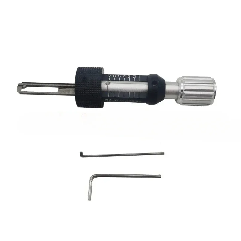 Nieuwe aankomst HAOSHI MUL-5 Pins-R pick- en decoder lock pick-tools 7*7