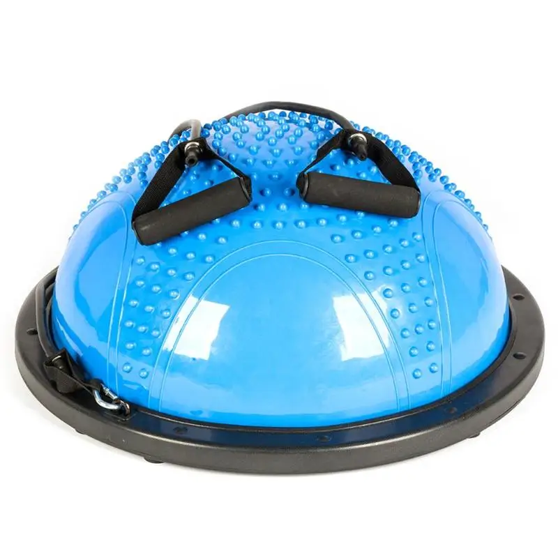ballon-de-yoga-demi-sphere-en-pvc-pour-exercices-de-gym-avec-bandes-de-resistance