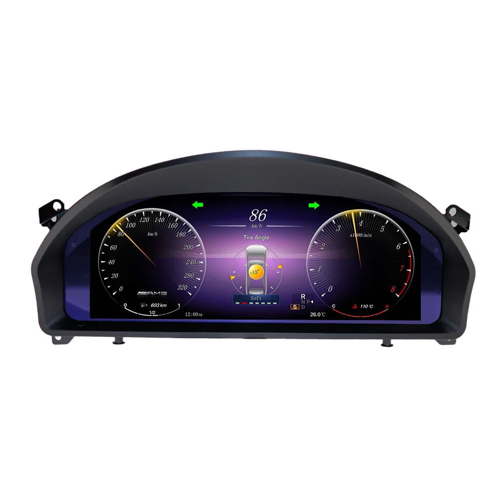 

ЖК-спидометр, приборная панель автомобиля для Mercedes-Benz E-Class W207 2009-2015, цифровой кластер, виртуальная кабина, приборный дисплей, GPS