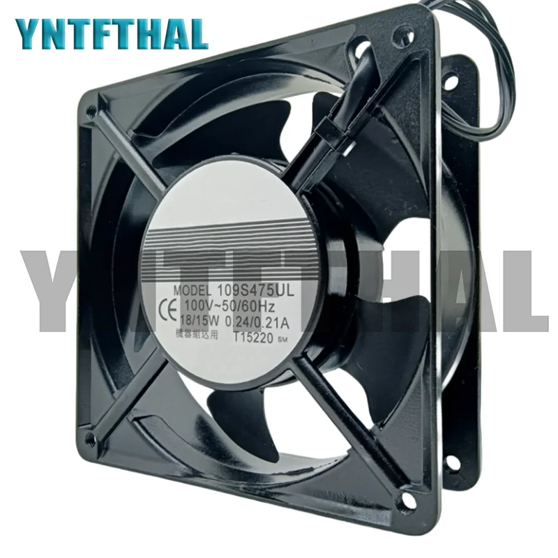 Ventilateur à faible bruit, 12038, 100V, 115V, vie nocturne, S075UL, 18W, 0,24 A, 120x120x38mm, nouveau