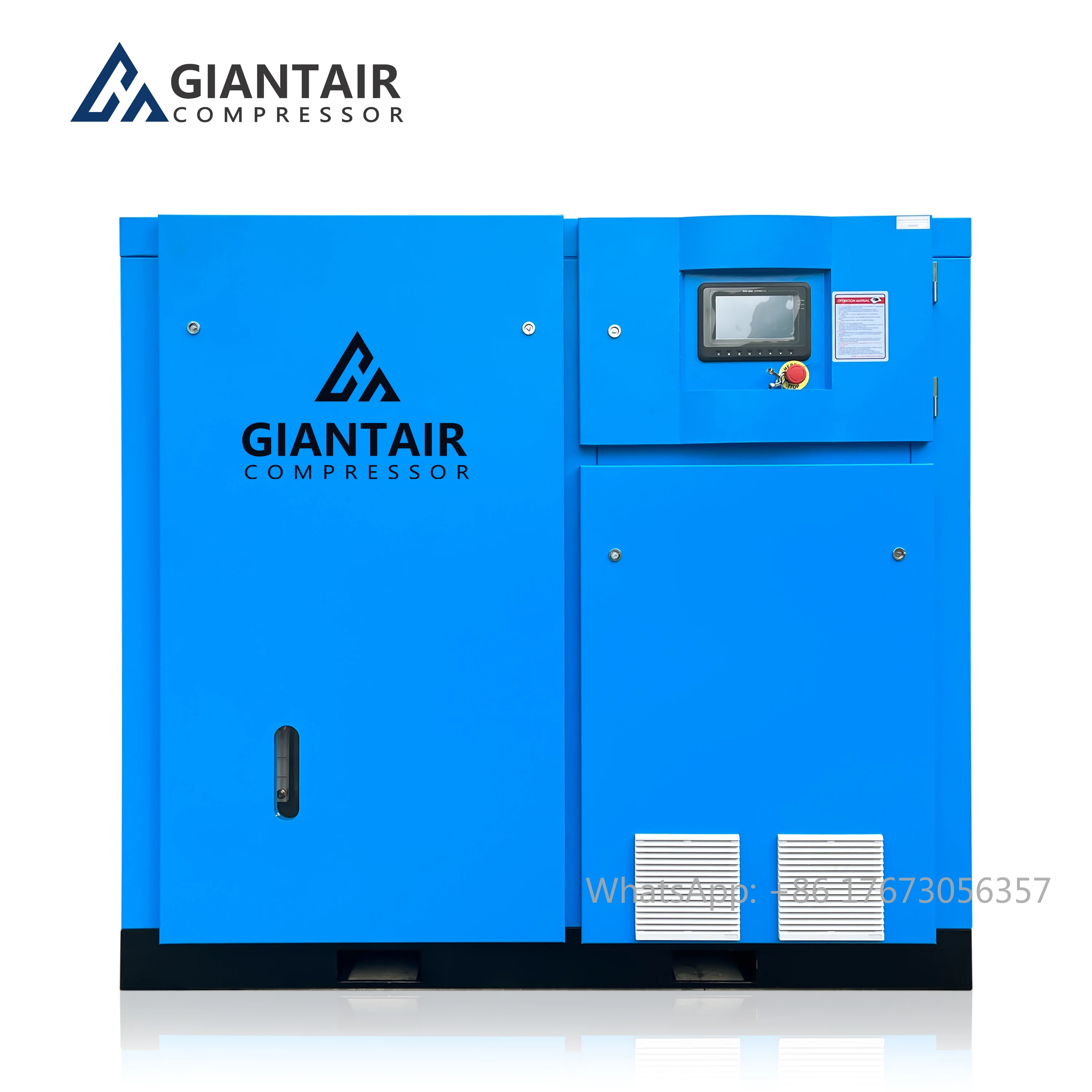 75KW 100HP Industrial Direct Drive Rotary Screw Air Compressor